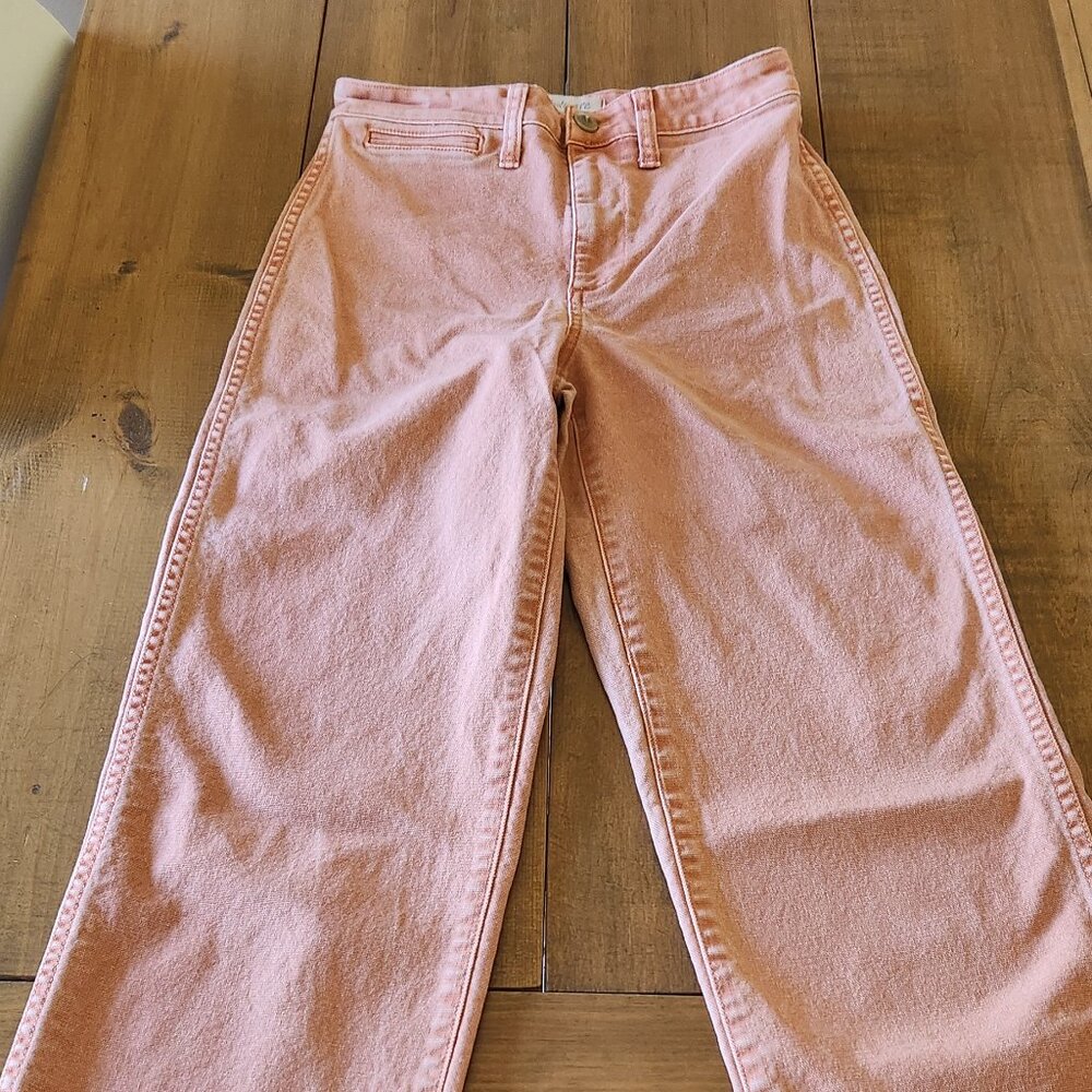 Madewell Slim Wide Leg Emmett Pants